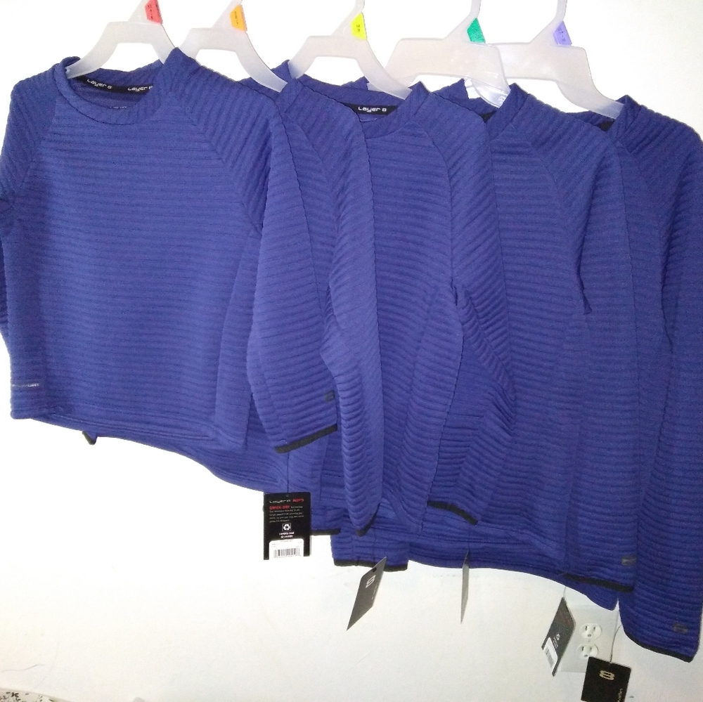 Layer 8 Boys Qwick Dry Ottoman Crew Top